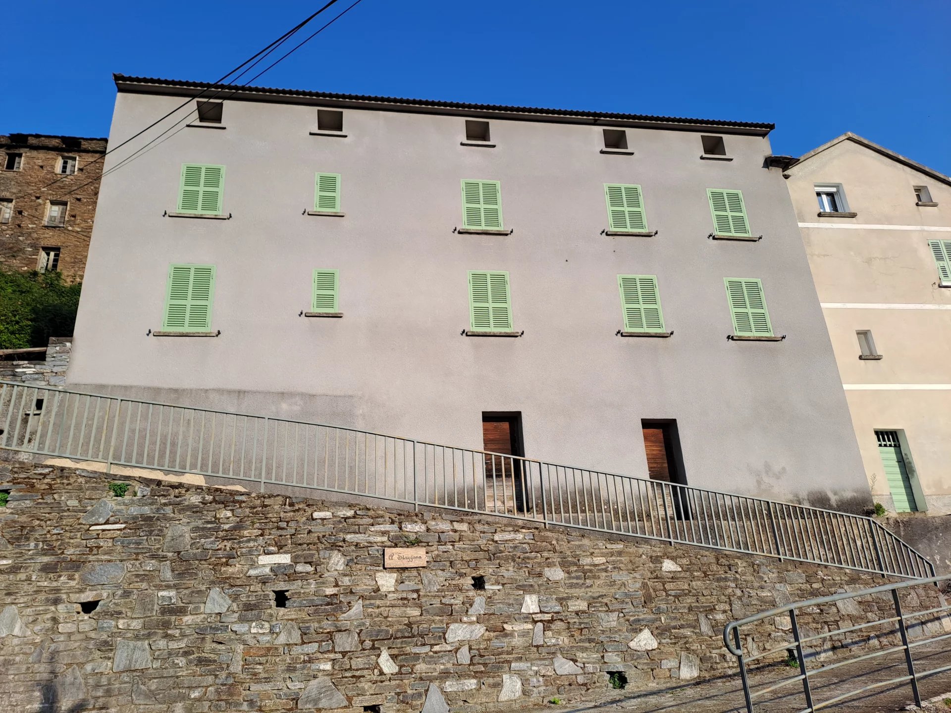 Grande maison de village Corse en Alesani à Haute Corse Valle d'Alesani